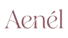 Brand name 'Aenél' in a stylized font on a white background